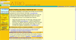 Desktop Screenshot of 2001.atrio.org